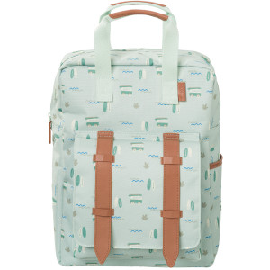 Sac à dos enfant A4 (36 cm) en PET recyclé "Surf Boy" Fresk