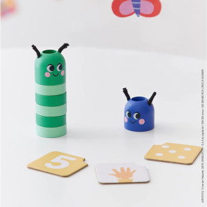 Jeu en bois "Composition et Comparaison des nombres" (3-5 ans) Janod