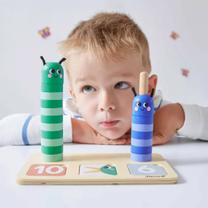 Jeu en bois "Composition et Comparaison des nombres" (3-5 ans) Janod