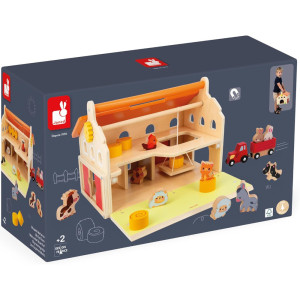Ma première ferme en bois (2-4 ans) Janod