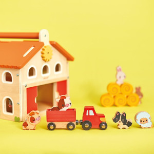 Ma première ferme en bois (2-4 ans) Janod
