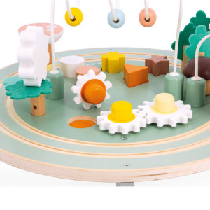 Table d'activités en bois "Le Jardin" (1-3 ans)