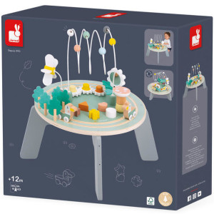 Table d'activités en bois "Le Jardin" (1-3 ans)