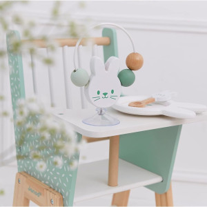 Chaise haute en bois "Zen" pour poupon (3-6 ans) Janod