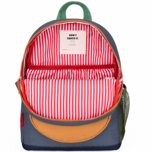 Sac à dos enfant (31 cm) en PET Recyclé Mini "Marine" Hello Hossy