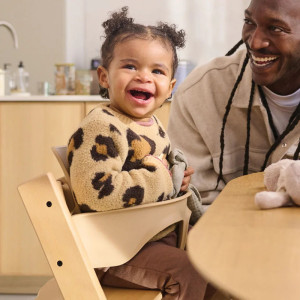 Kit Baby Set² pour Tripp Trapp "Naturel" (avec patins) Stokke