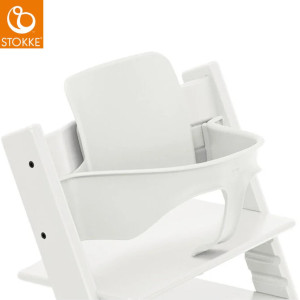 Kit Baby Set² pour Tripp Trapp "Blanc" (avec patins) Stokke