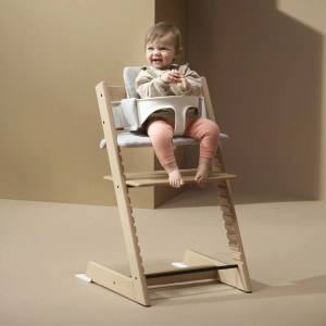 Kit Baby Set² pour Tripp Trapp "Blanc" (avec patins) Stokke