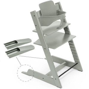 Kit Baby Set² pour Tripp Trapp "Vert Glacier" (avec patins) Stokke