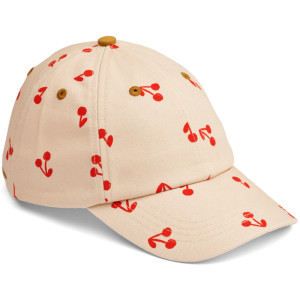 Casquette enfant en coton bio Danny "Cherries" Liewood