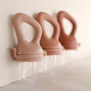 Tétine Grignoteuse en silicone "Terracotta" (3-24 mois) Zakuw