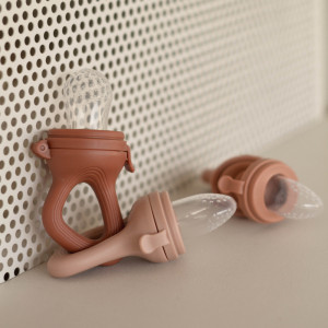 Tétine Grignoteuse en silicone "Terracotta" (3-24 mois) Zakuw