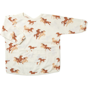 Bavoir Tablier en coton bio "Wild at Heart" (4-6 ans) Fabelab