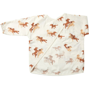 Bavoir Tablier en coton bio "Wild at Heart" (4-6 ans) Fabelab