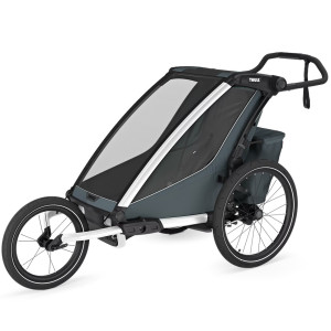 Chariot Cross 1 place G3 "Dark Slate" (Remorque-vélo, Poussette & Jogger) (2024) Thule