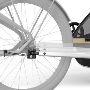 Chariot Cross 1 place G3 "Kaki" (Remorque-vélo, Poussette & Jogger) (2024) Thule