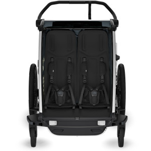 Chariot Cross 2 places G3 "Dark Slate" (Remorque-vélo, Poussette & Jogger) (2024) Thule