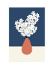 Carte Postale FLEURS "Le Vase de Jane"