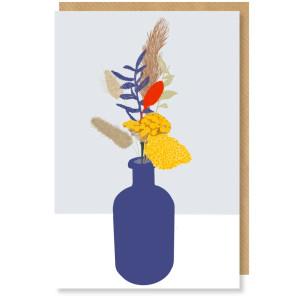 Carte Postale FLEURS "Vase de Londres"  Mapa-chali