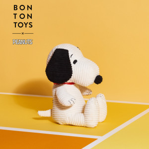 Peluche Snoopy velours cotelé (19 cm) Bon Ton Toys