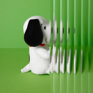 Peluche Snoopy velours cotelé (19 cm) Bon Ton Toys