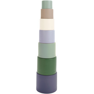 Set de Cups à empiler en bioplastique (10 mois et +) Dantoy