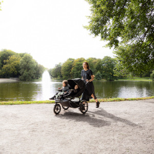 Poussette 3 roues tout terrain Thule Urban Glide 3 Double "Black"