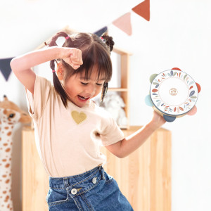 Tambourin en bois (3-6 ans) Speedy Monkey