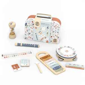 Set musical de 5 instruments en bois (3-6 ans) Speedy Monkey
