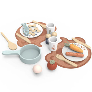 Set de Dînette en bois  (2-6 ans) Speedy Monkey