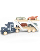 Camion Transporteur de voitures en bois (2-5 ans)