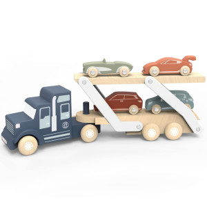 Camions Transporteur de voitures en bois (2-5 ans) Speedy Monkey