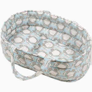 Panier Couffin pour poupon Gordis en coton "Future is Bright" Minikane