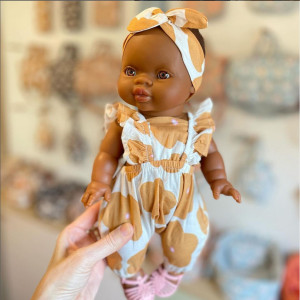 Poupon petite fille d'Afrique Gordis Paola Reina