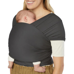 Echarpe de Portage Aura Knit "Noir" Ergobaby