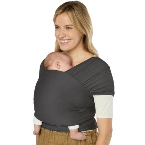 Echarpe de Portage Aura Knit "Noir" Ergobaby