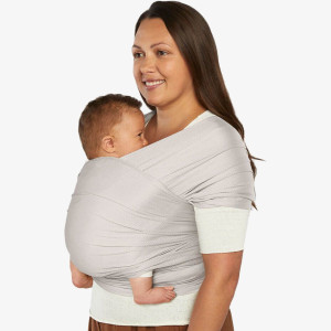Echarpe de Portage Aura Mesh "Gris" Ergobaby