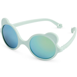 Lunettes de soleil bébé (0-12 mois) Ourson "Vert Amande" kietla