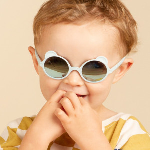 Lunettes de soleil bébé (0-12 mois) Ourson "Vert Amande" kietla