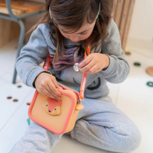 Sac de protection en silicone "Renard" The Zoo Family