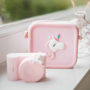 Sac de protection en silicone "Licorne" The Zoo Family