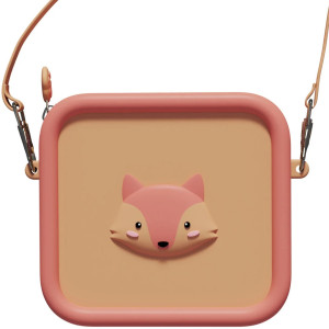 Sac de protection en silicone "Renard" The Zoo Family