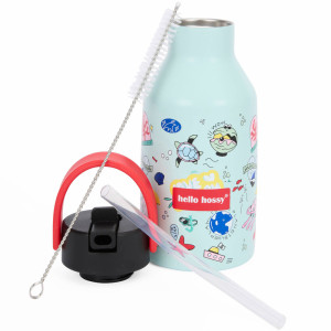 Gourde enfant en inox isotherme (350 ml) "Ocean Lover" Hello Hossy