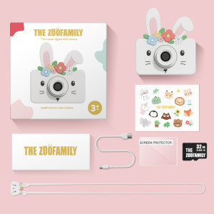 Appareil photo numérique enfant Zoofriends "Lapin Fleur" (3-7 ans) The Zoo Family