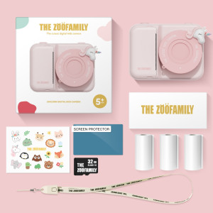 Appareil photo numérique enfant Zoo Print "Licorne" (5-11 ans) The Zoo Family