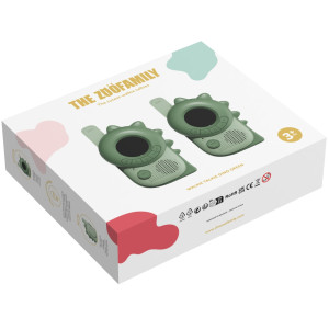 Duo Talkie Walkie enfant Zoo "Dino" (3-12 ans) The Zoo Family