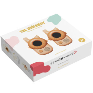 Duo Talkie Walkie enfant Zoo "Renard" (3-12 ans) The Zoo Family