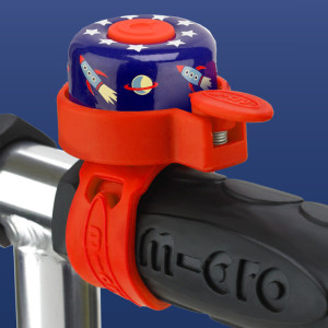 Sonnette pour trottinette "Rocket Rouge" micro