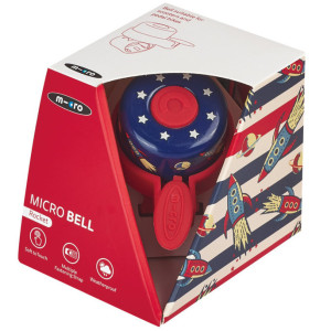 Sonnette pour trottinette "Rocket Rouge" micro