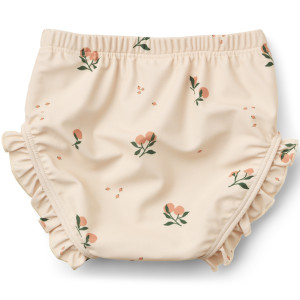 Culotte de bain bébé fille anti-UV Mila "Pêches" Liewood